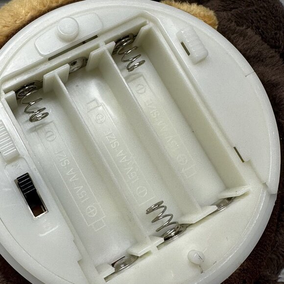 Christmas Dachshund Plush Toy Santa Claus Hat Jacket NOT WORKING - Picture 7 of 8